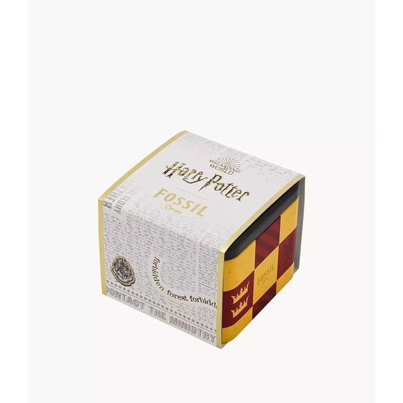 FOSSIL Harry Potter 3-Hand Hufflepuff Ltd Ed Nylon Watch Collectible #1436 NWT - Picture 6 of 10